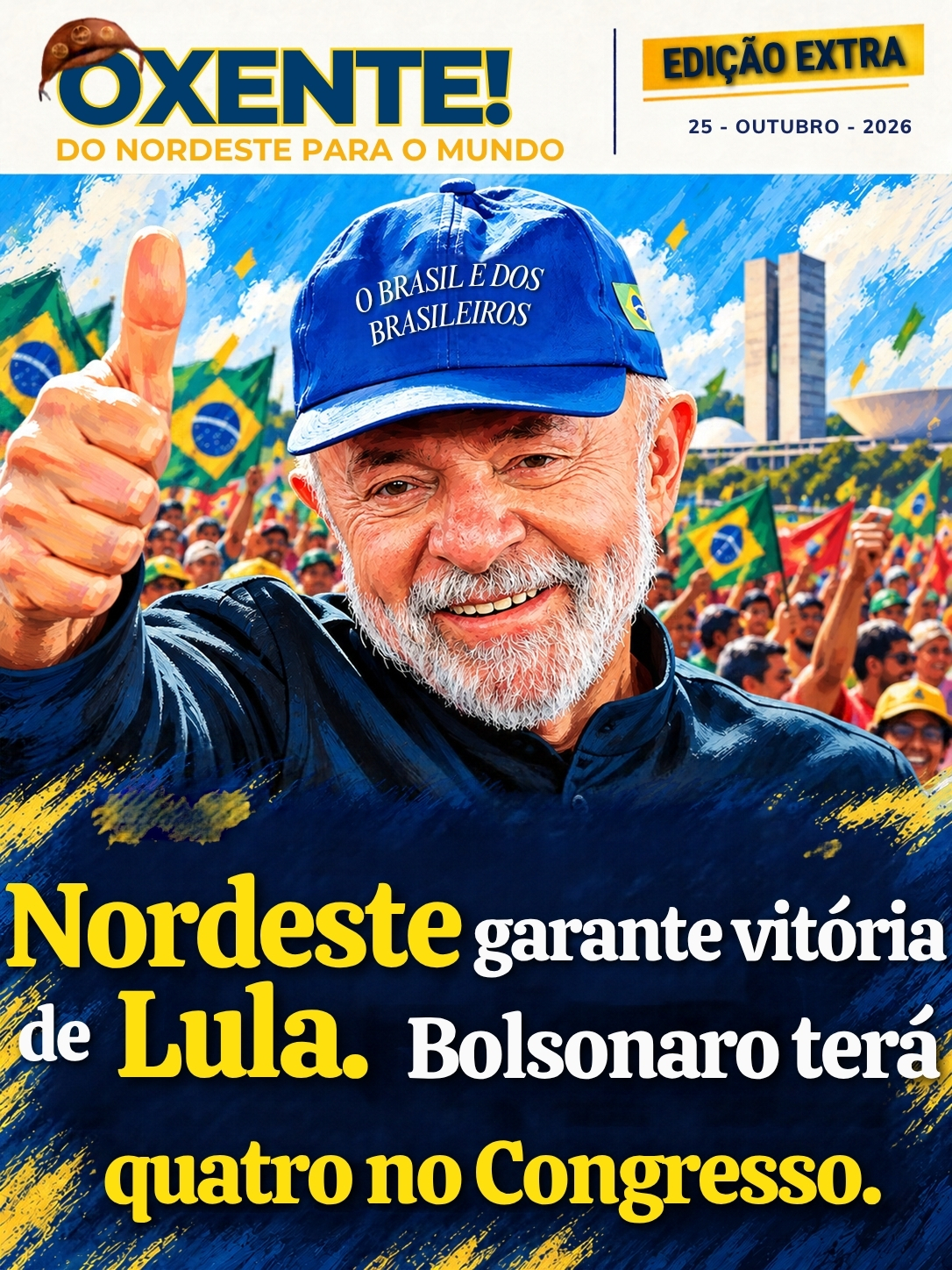 Flávio ganhou no Centro-Oeste, Sudeste e Sul. Perdeu nas regiões  Norte e no Nordeste, onde só teve 30,60% votos válidos, contra 69,40%  dados a Lula, que enfrentará a Família Bolsonaro no Congresso. 