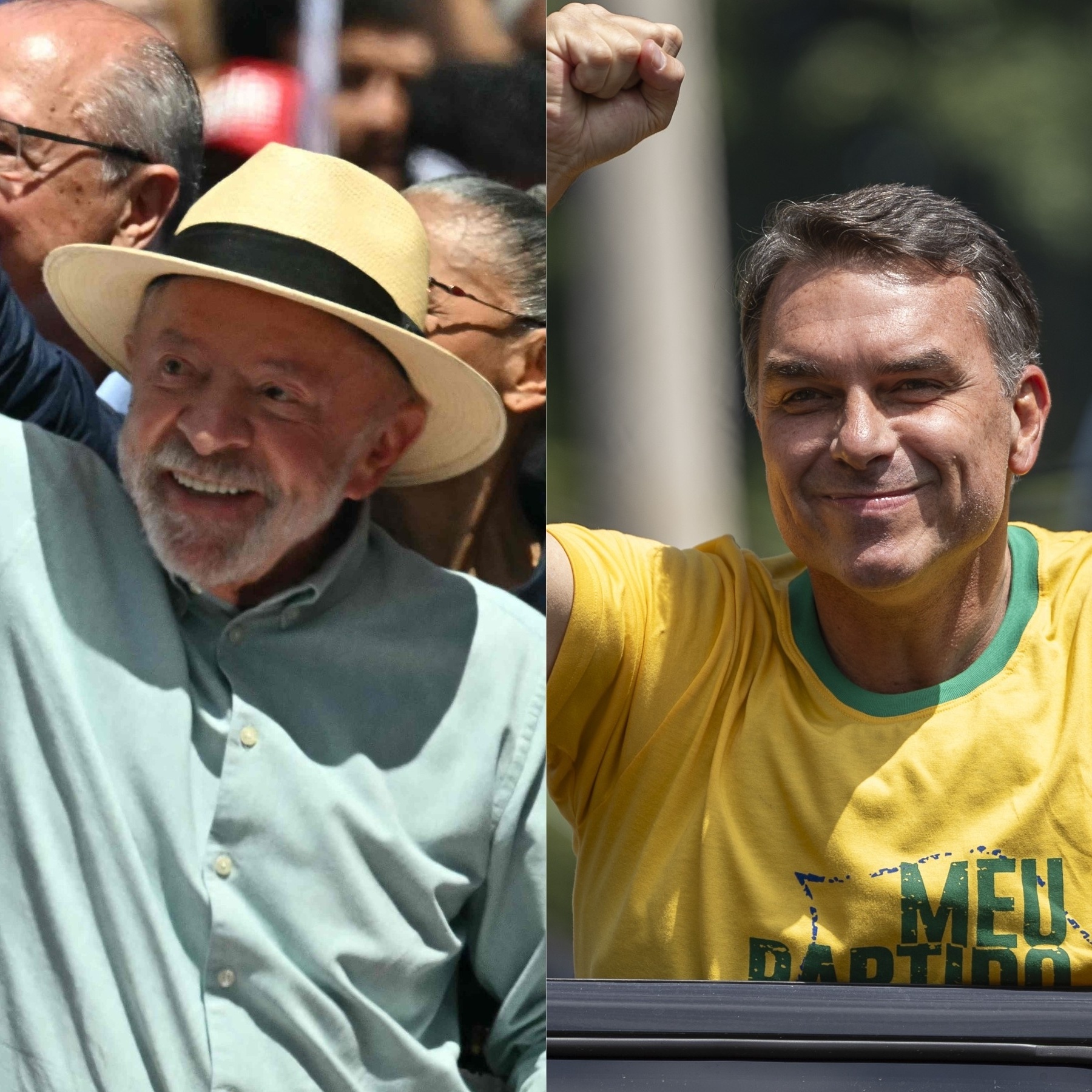 Lula continua ganhando no Nordeste. Flávio ganha com votos de evangélicos, brancos e de outras regiões.