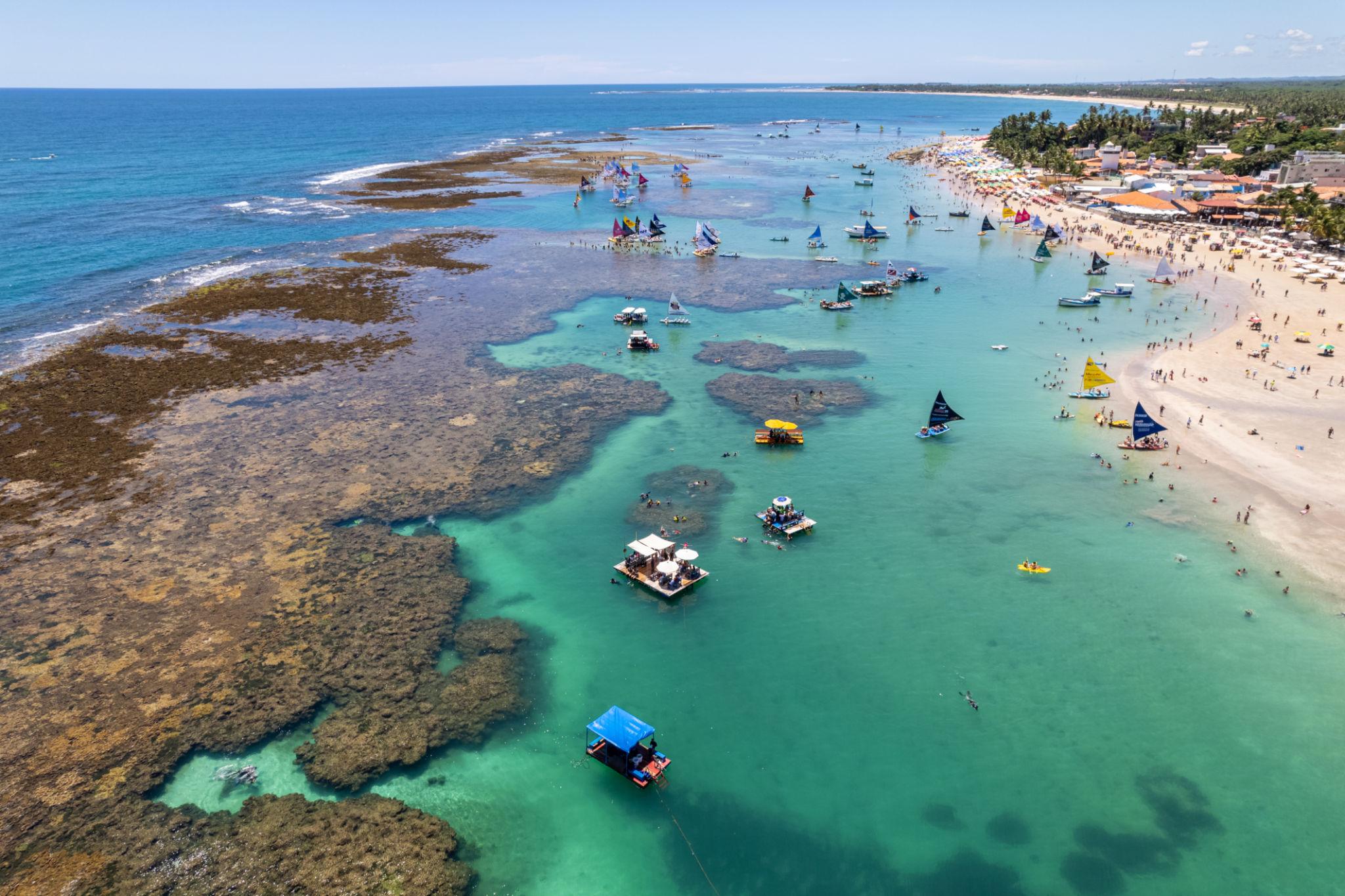 Nordeste lidera turismo internacional no Brasil